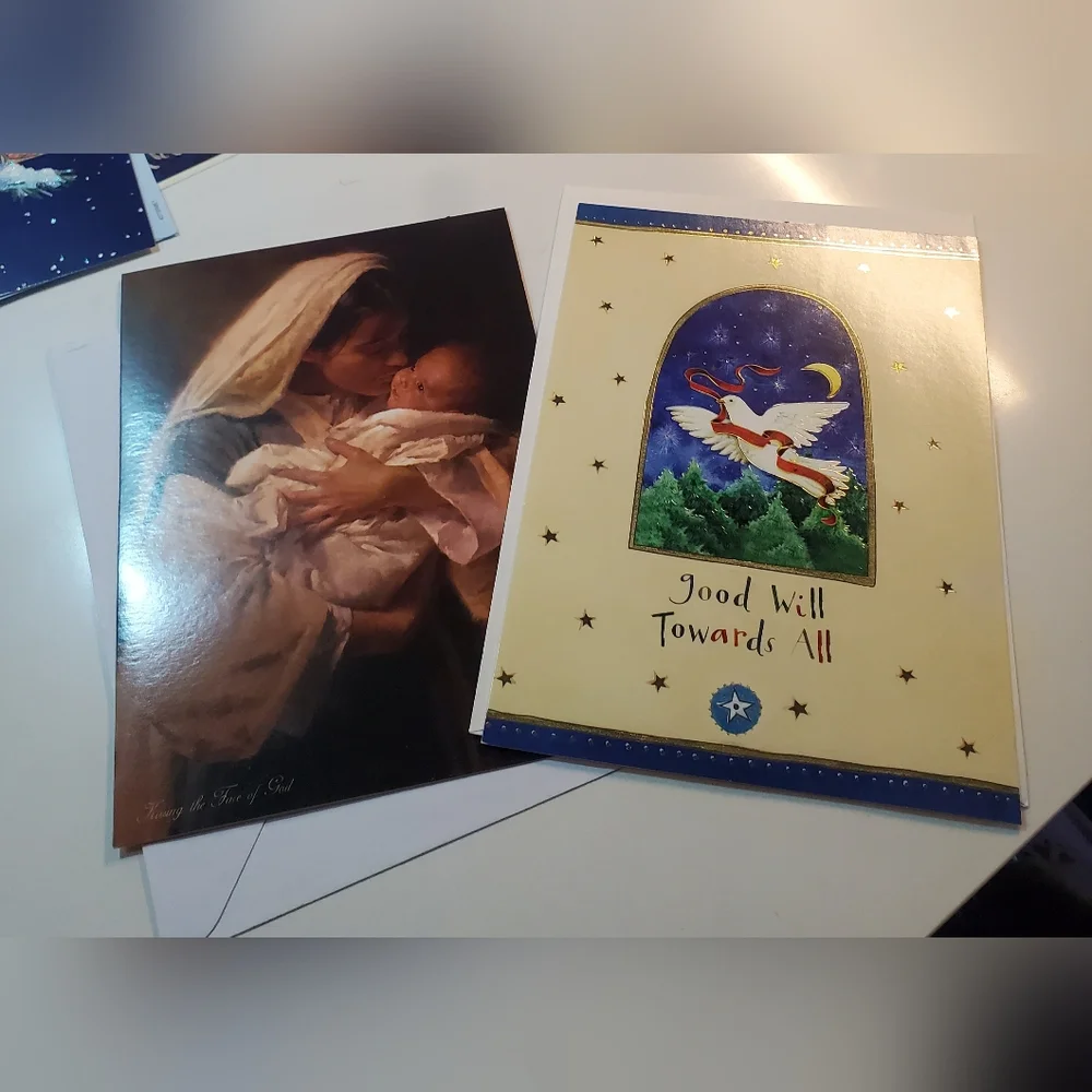 Collection of 20 Christmas Greeting Cards with envelopes